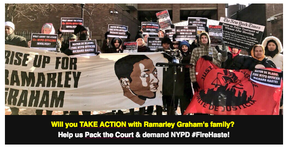 Stand with Ramarley's family to demand NYPD accountability.